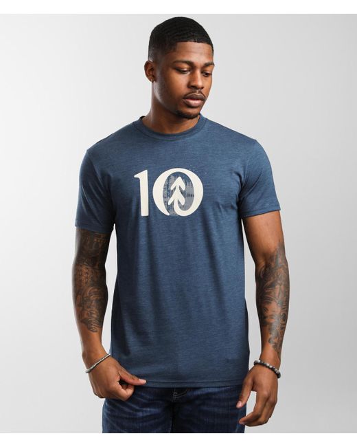 Tentree Blue Forest T-shirt for men