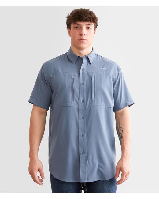 Ariat Blue Vent Tektm Ripstop Shirt for men