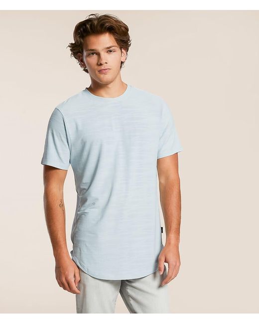 Nova Industries Blue Wave Textured T-Shirt for men