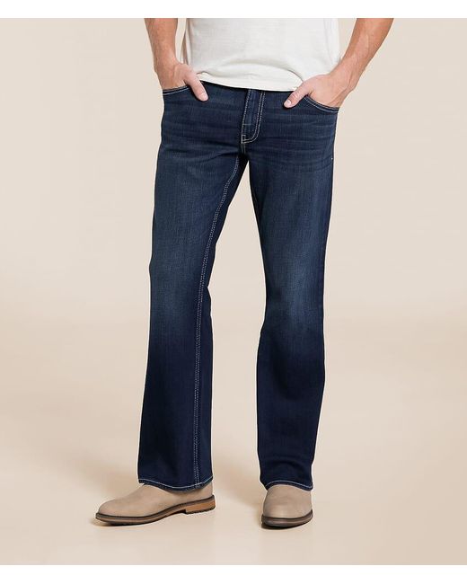 Reclaim Blue Slim Boot Stretch Jean for men