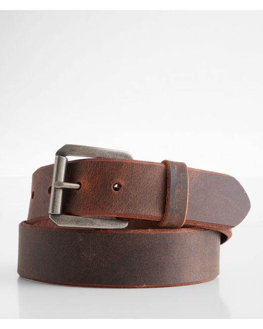 BKE Brown Full Grain Leather Belt for men