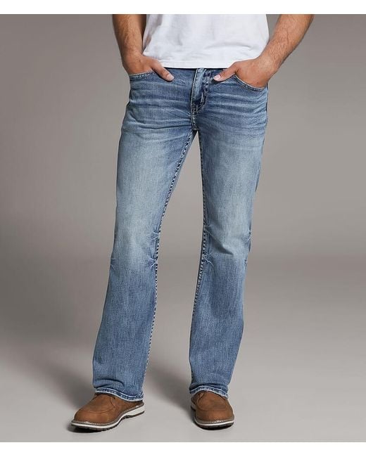 BKE Blue Aiden Boot Stretch Jean for men