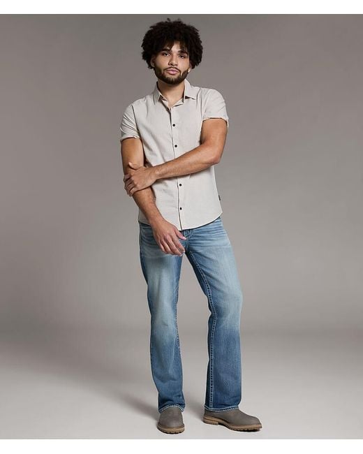 BKE Gray Jake Boot Stretch Jean for men