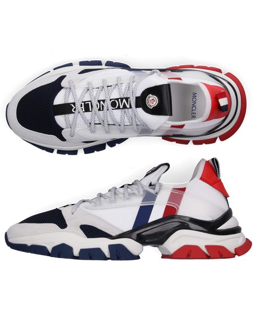 moncler white trainers