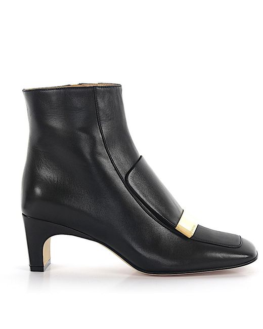sergio rossi black boots