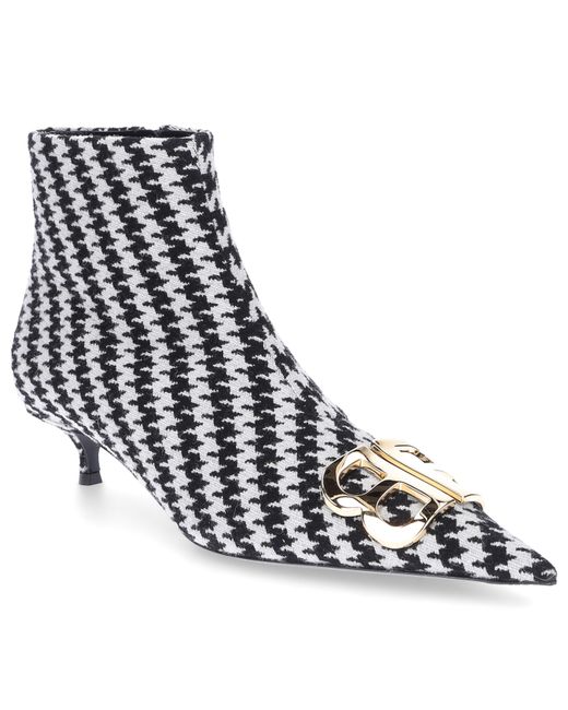balenciaga houndstooth boots