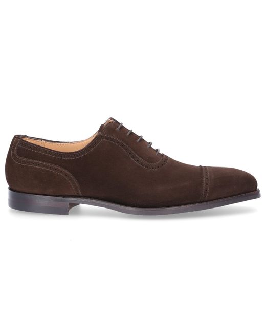 Jones Brogue Westbourne Suede Brown 