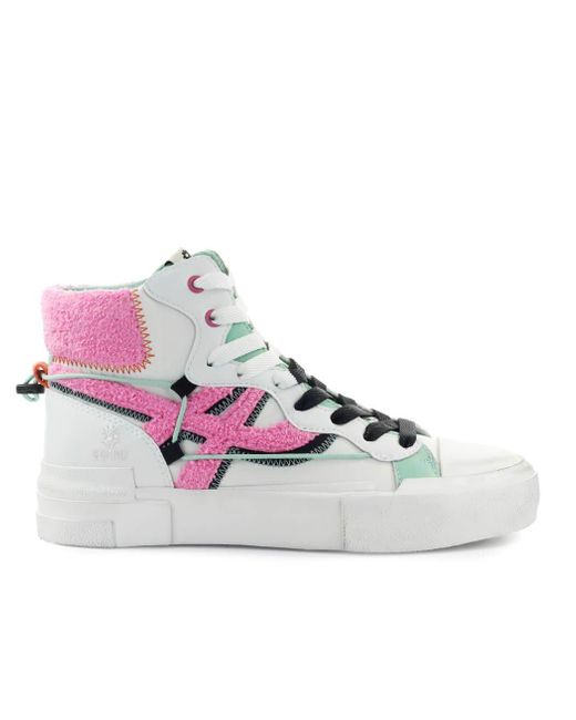 ash high top trainers