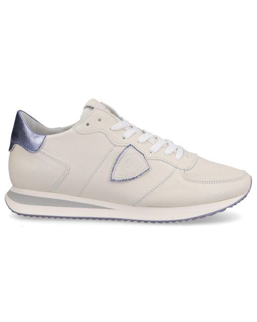 Philippe Model Low-top Sneakers Tzld Wwm2 Suede in White | Lyst