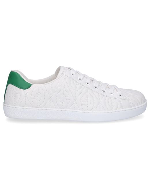 gucci ace g rhombus sneaker