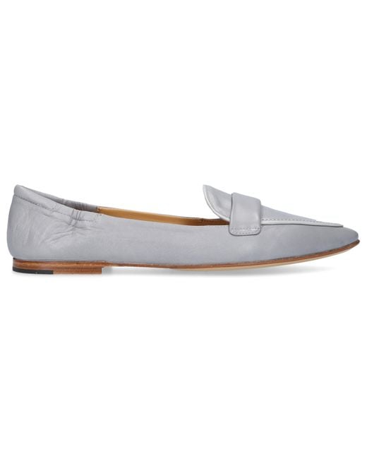 Pomme D'or Loafers 0435a Smooth Leather in Blue Lyst