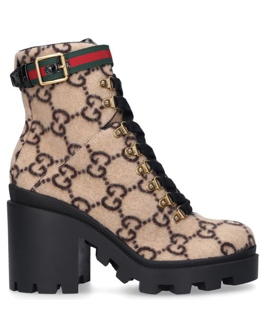 gucci boots with snake bottom