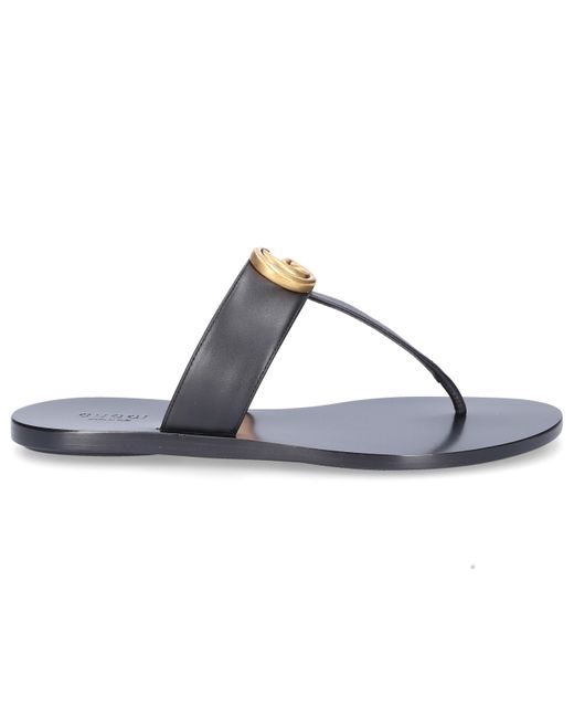 gucci marmont t strap sandal
