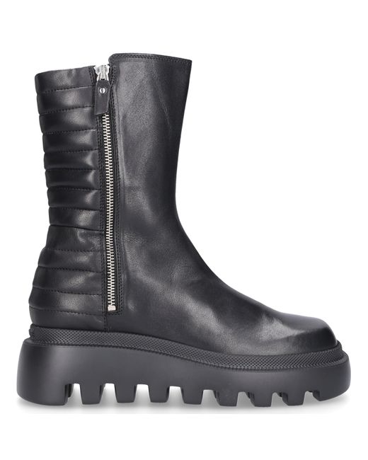 Vic Matié Leather Boots 1b4966d Calfskin in Black | Lyst UK
