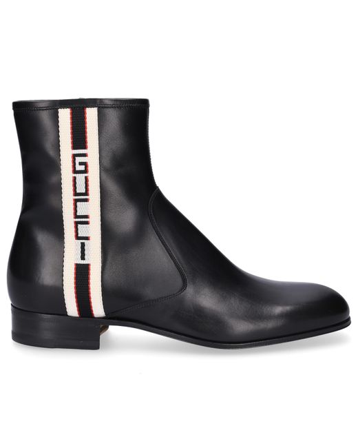 gucci black ankle boots