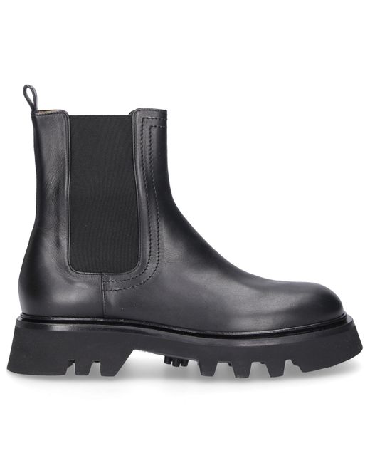 Pomme D'or Leather Chelsea Boots 2997 Calfskin in Black | Lyst