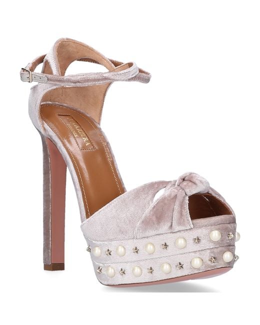 aquazzura harlow pearls