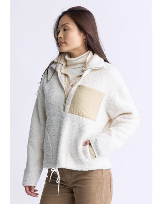 Buffalo David Bitton White Buffalo Jeans Sena Sherpa Jacket With Chest Pocket