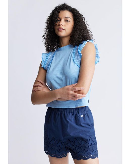 Buffalo David Bitton Blue Buffalo Jeans Parton Pull-On Woven Shorts