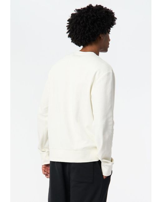 Buffalo David Bitton White Buffalo Jeans Kaya Relaxed Crewneck Sweatshirt for men