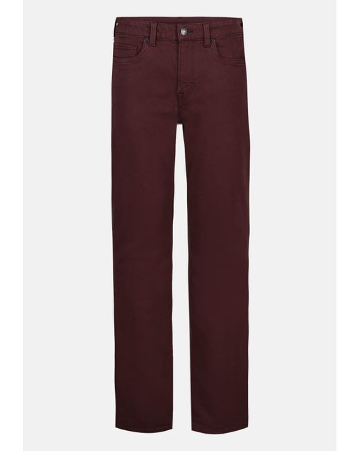 Buffalo David Bitton Purple Buffalo Jeans Straight Six Freedom Flex Pants for men