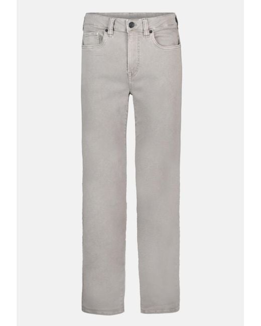 Buffalo David Bitton Gray Buffalo Jeans Straight Six Pants for men