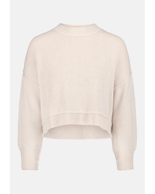 Buffalo David Bitton Natural Buffalo Jeans Seema Dropped Sleeve Loose-Fit Cropped Sweater