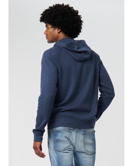 Buffalo David Bitton Blue Buffalo Jeans Kimber Relaxed Hooded Sweatshirt for men