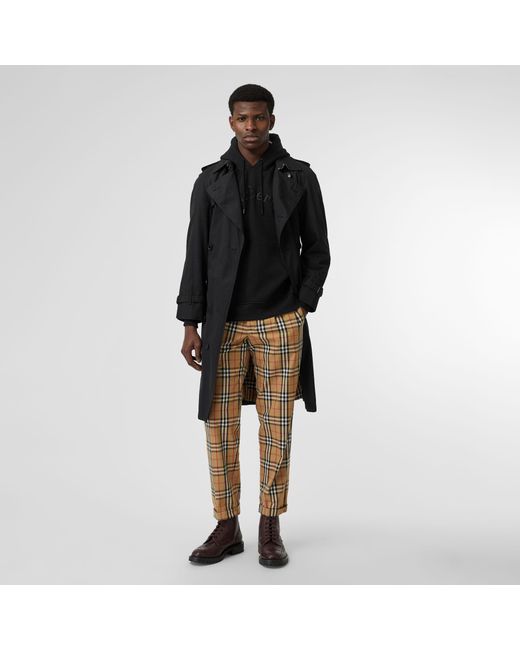 Burberry Vintage Check Cotton Trousers for Men | Lyst Canada