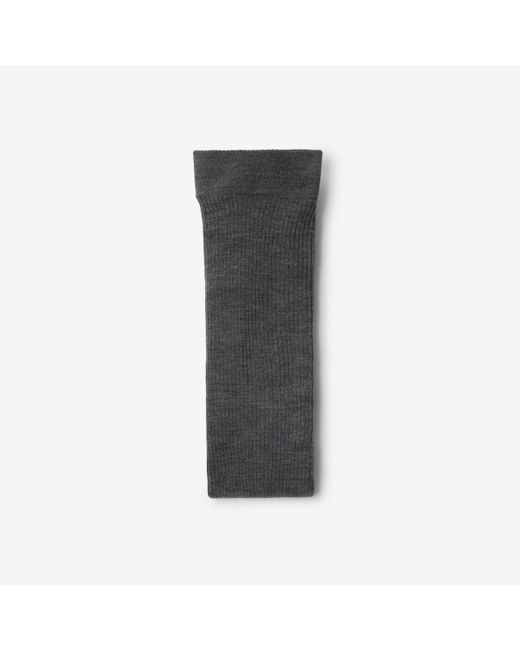 Burberry Gray Wool Blend Tights