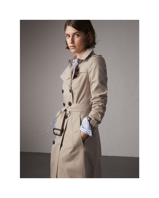 Burberry The Chelsea – Extra-long Trench Coat | Lyst