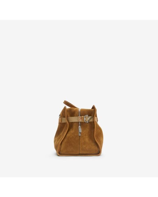 Burberry Brown B Clip Holdall for men