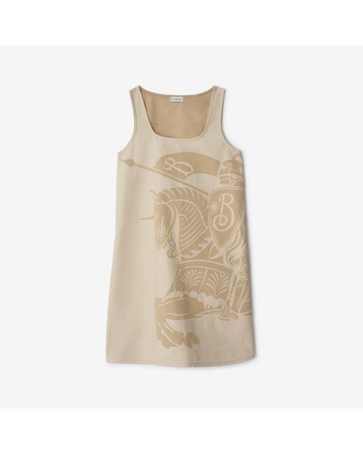 Burberry Natural Ekd Denim Dress