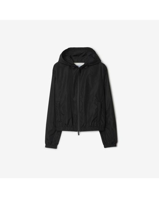 Burberry Black Knight Stamp Nylon Jacket