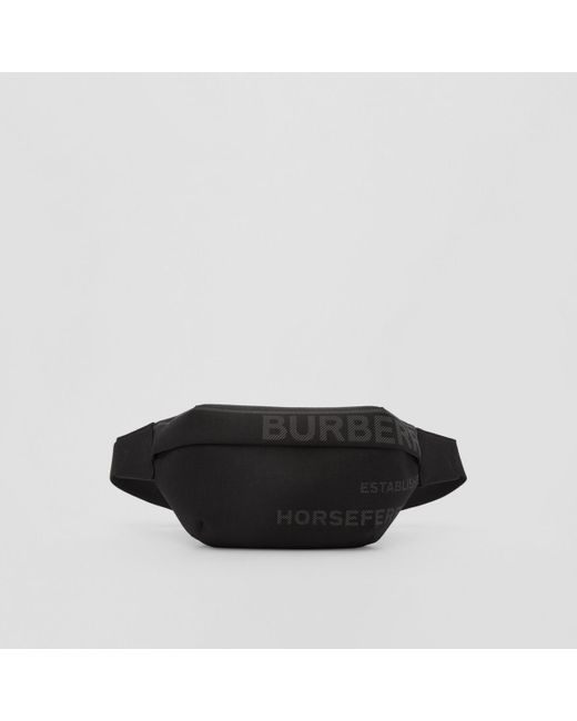 Burberry Logo Print Nylon Sonny Bum Bag