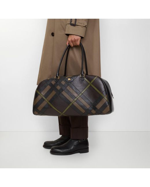 Burberry Extra Large Highlands Bowling Bag​ in Black für Herren