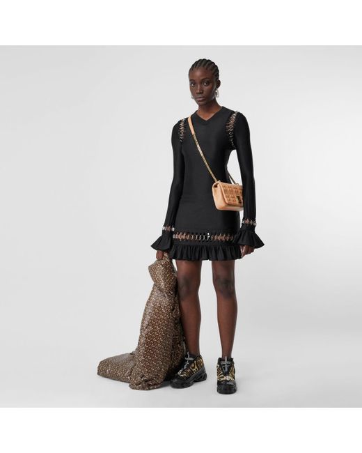 burberry small quilted lambskin lola bag