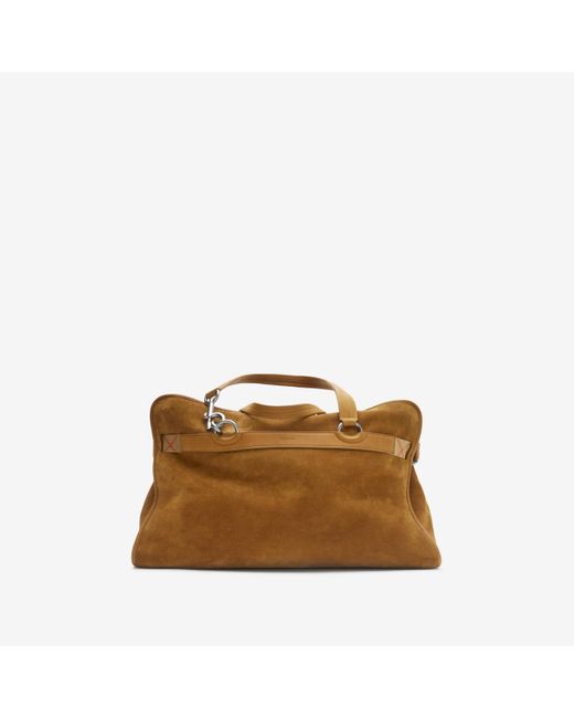 Burberry Brown B Clip Holdall for men