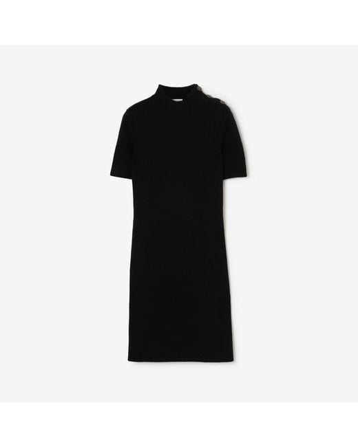 Burberry Black Cashmere Dress
