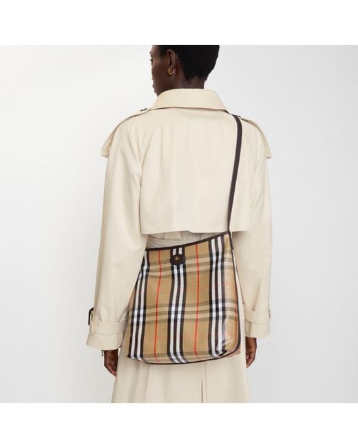 Burberry Brown Small Highlands Shoulder Bag