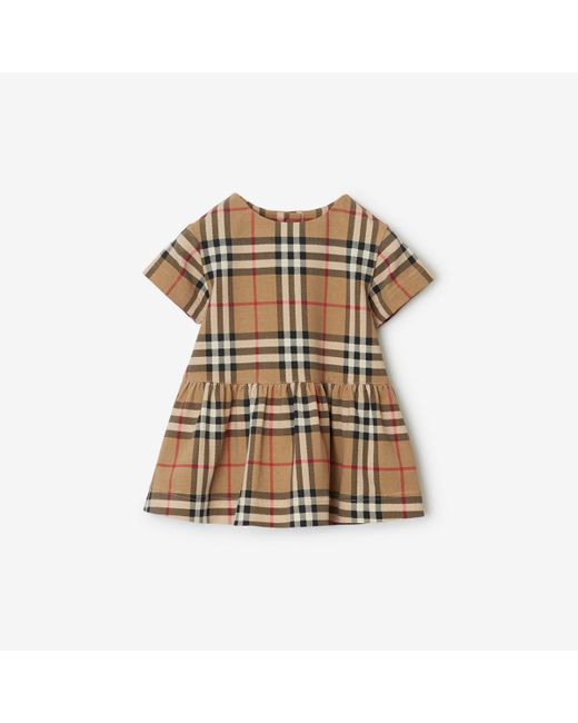 Burberry Natural Check Dress With Bloomers