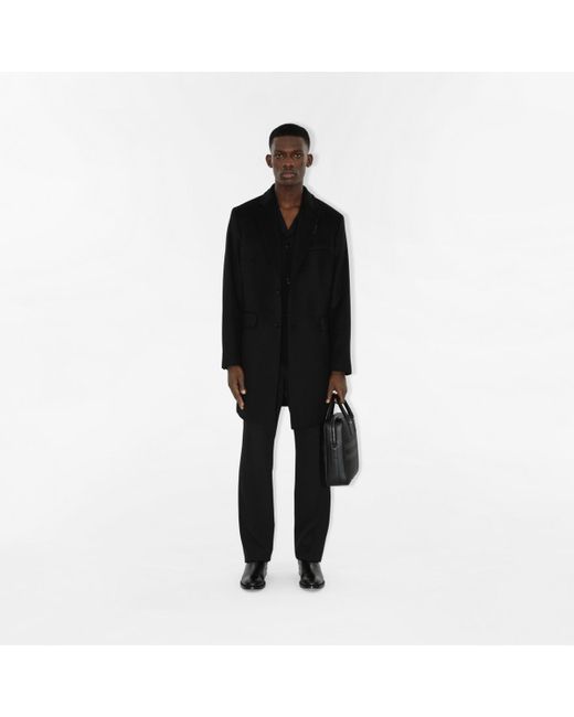 Wool cashmere hot sale tailored coat