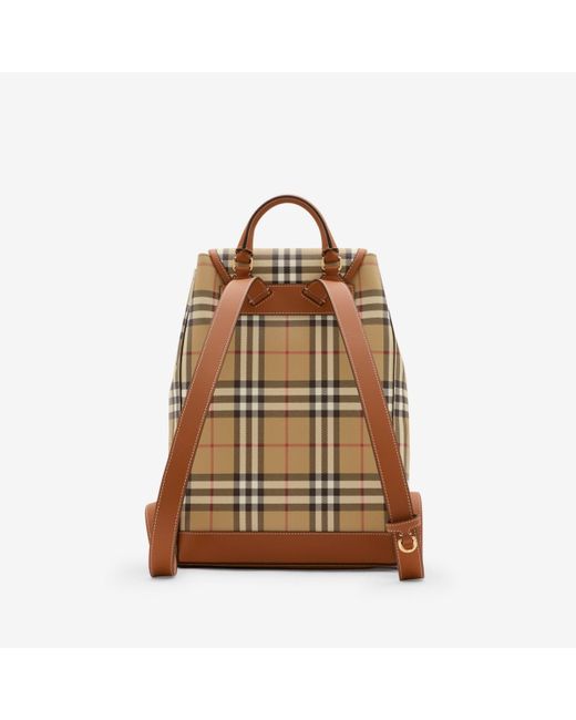 Burberry Natural Check Backpack