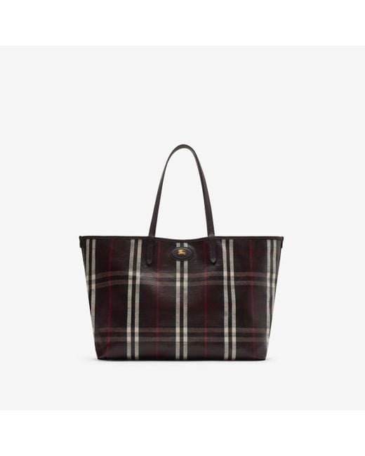 Burberry Black Medium Highlands Tote
