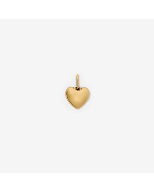 Burberry Metallic Heart Charm