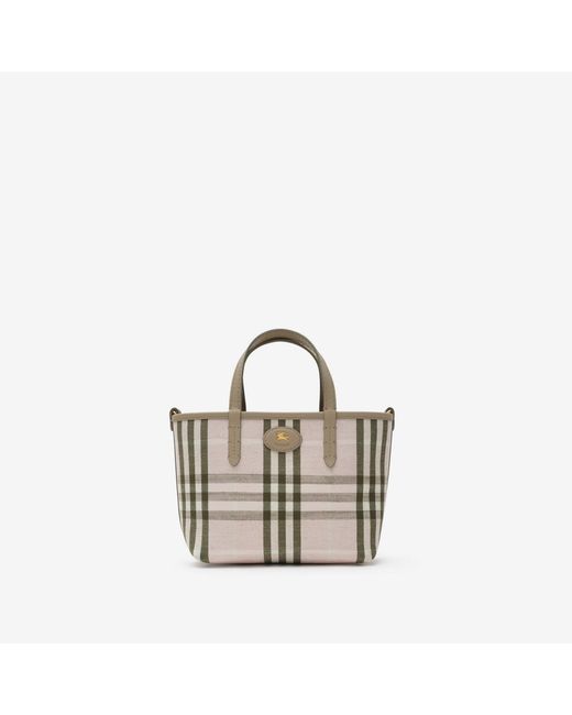 Burberry Multicolor Mini Reversible Bloomsbury Tote