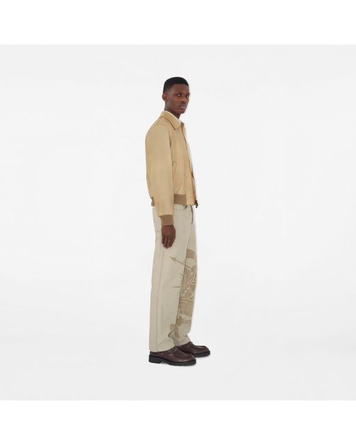 Burberry Natural Regular Fit Ekd Jeans for men
