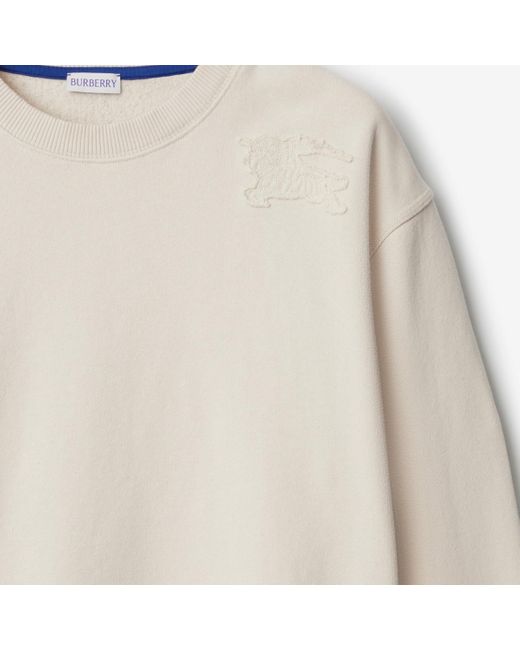 Burberry Natural Cotton Sweatshirt for men