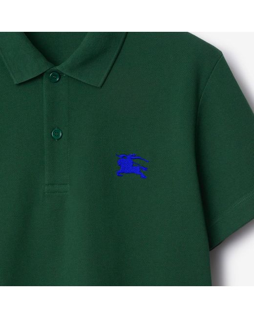 Burberry Baumwoll-Poloshirt in Green für Herren