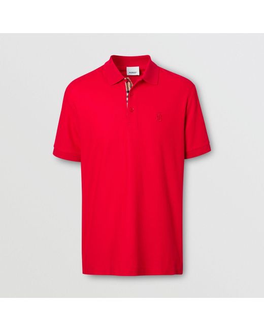 burberry eddie pique polo